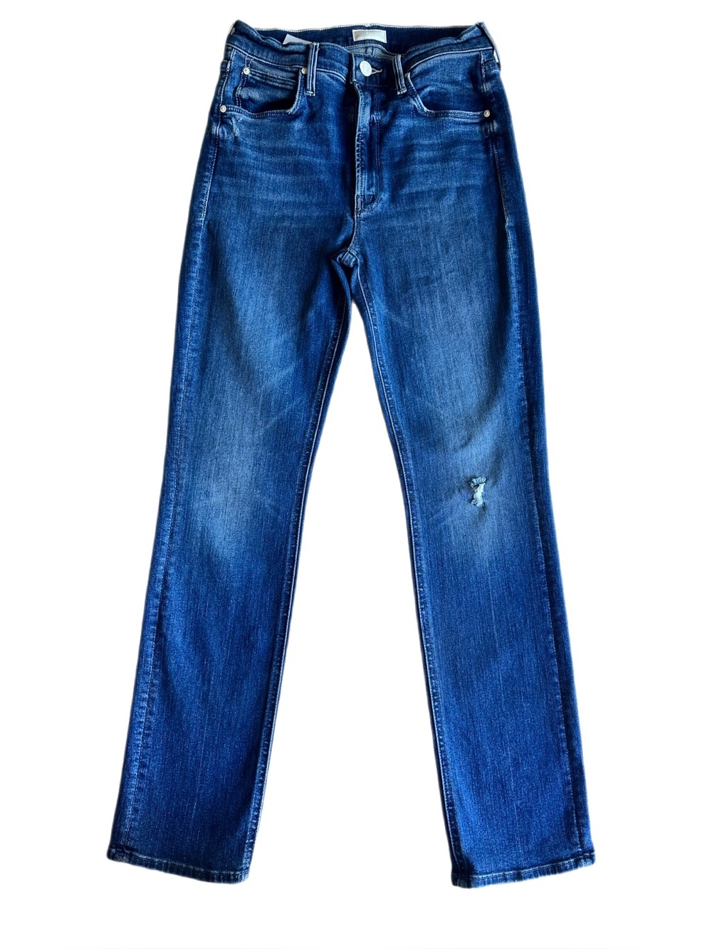 MOTHER The Dazzler Hover Straight Leg Jeans Getalongs Wash Size 26